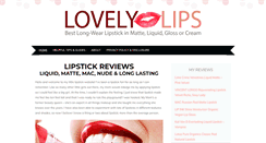 Desktop Screenshot of lovelylips.net