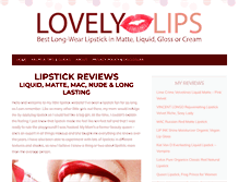 Tablet Screenshot of lovelylips.net